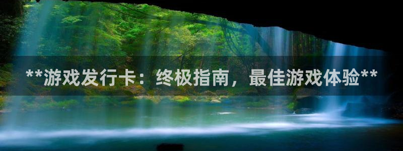 天辰测速登陆地址：**游戏发行卡：终极指南，最佳游戏体验**
